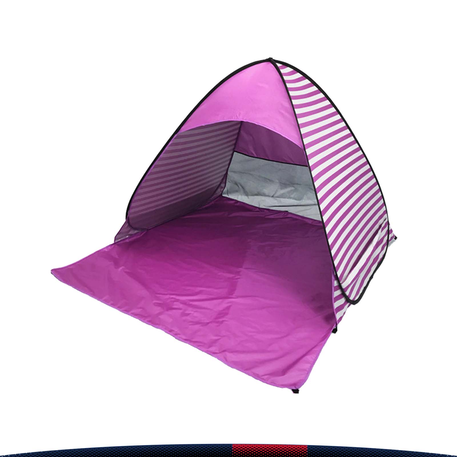 Stripe Pop Up Beach Tent 9