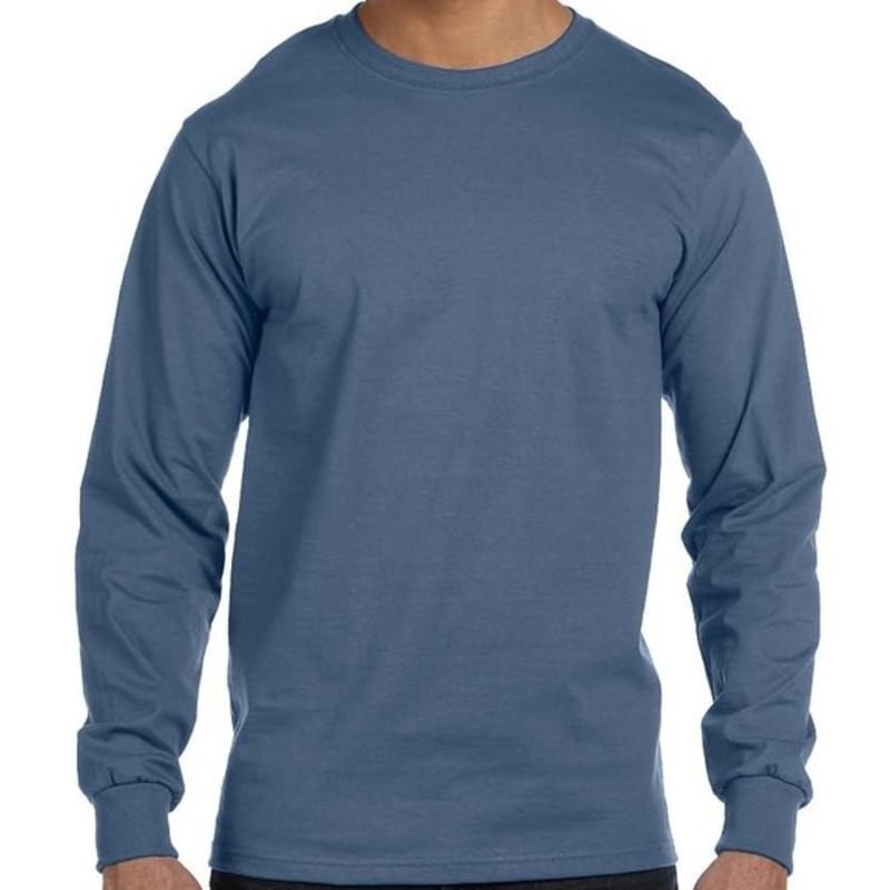 Hanes 6.1 Oz. Long-Sleeve Beefy-T® 1