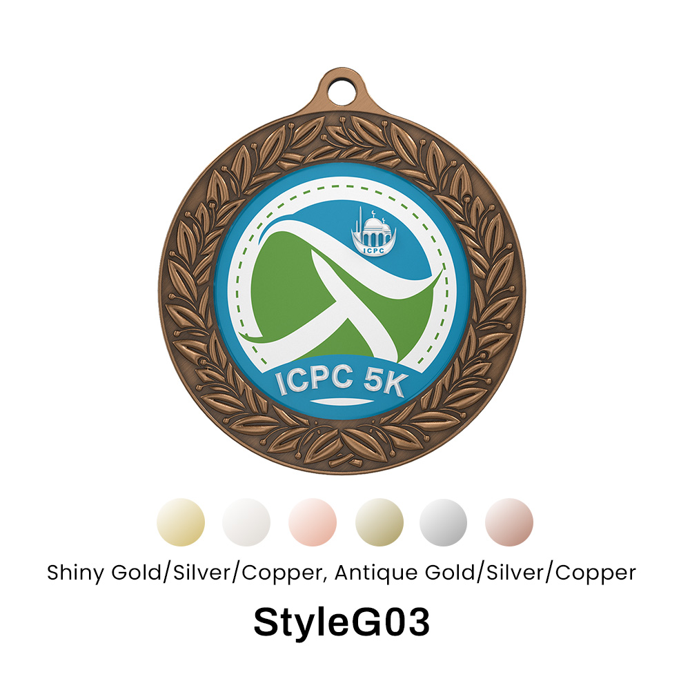 4" UV Printed Honor Medals 4