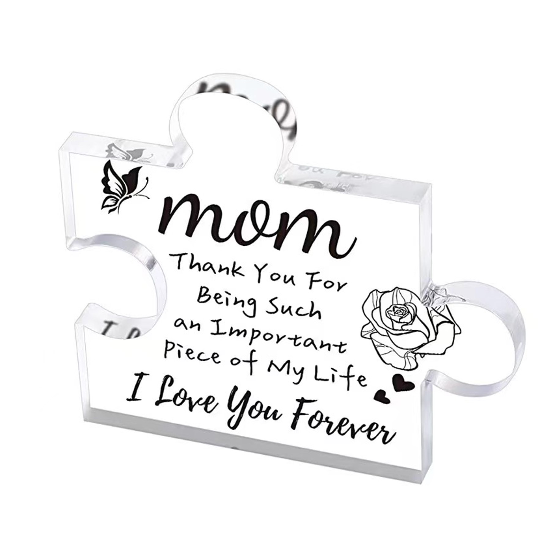 Acrylic Transparent Desktop Decoration Keepsake (direct import) 3