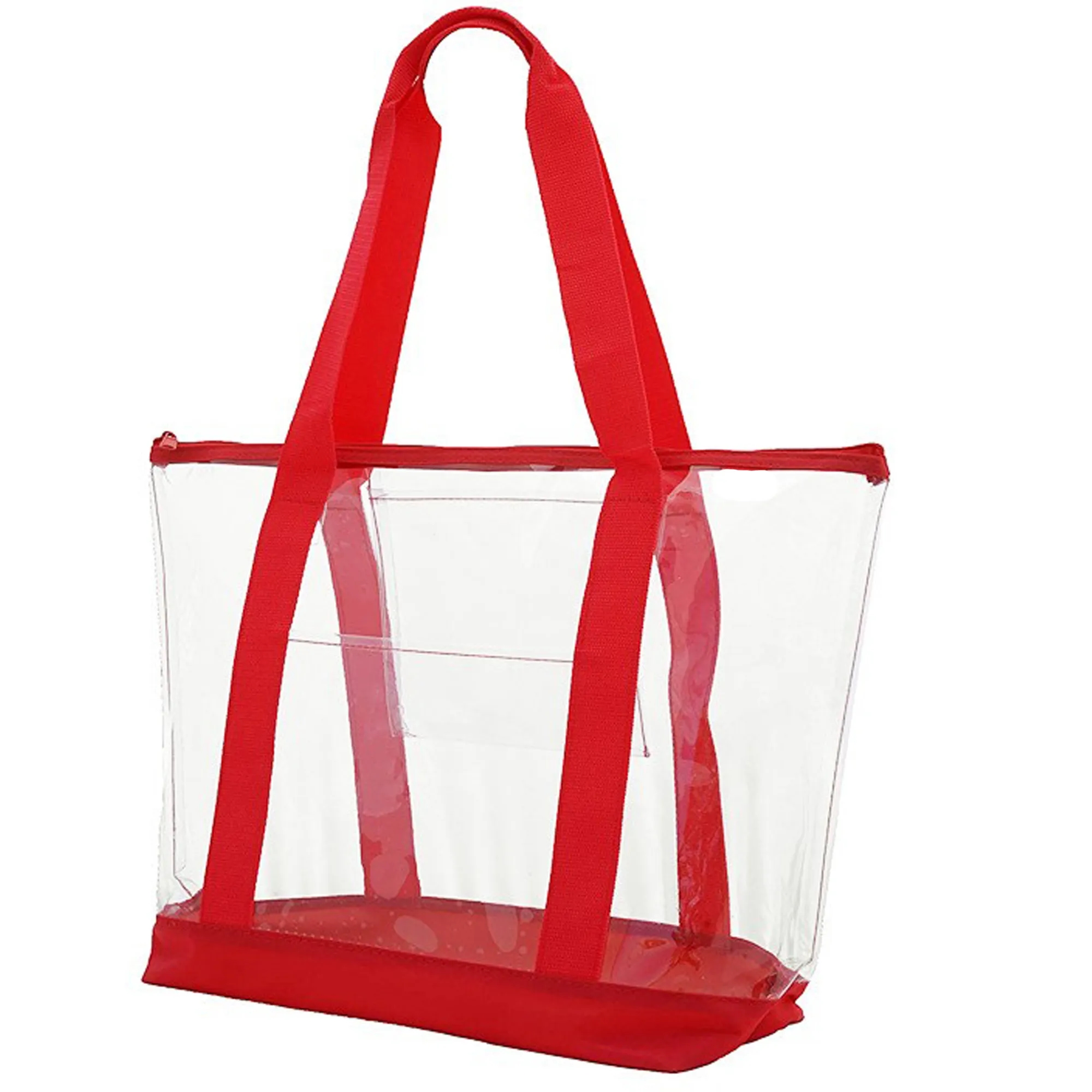 Transparent PVC Beach Tote Bag 8