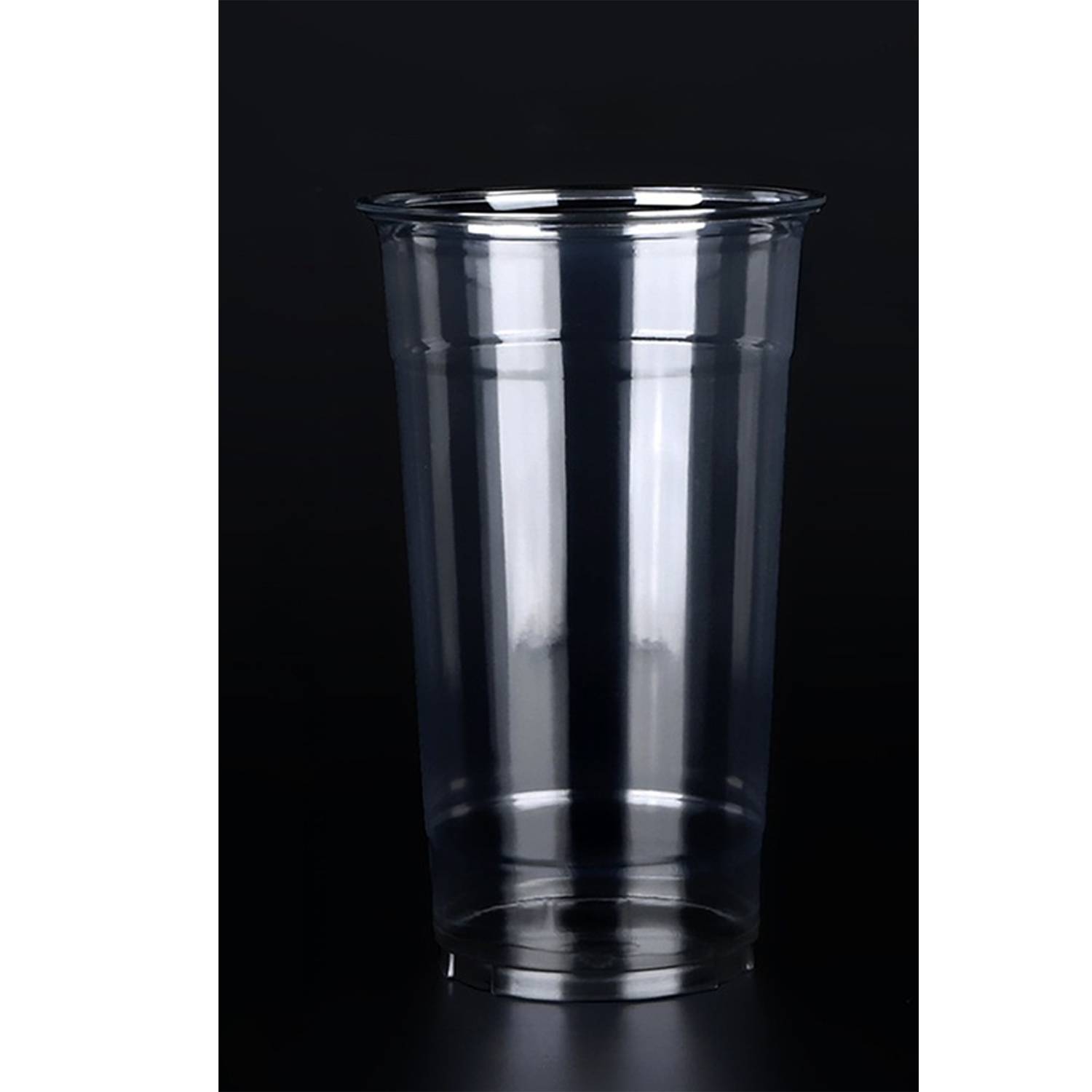 12/16/24/32oz Plastic Clear cups with Lid 2