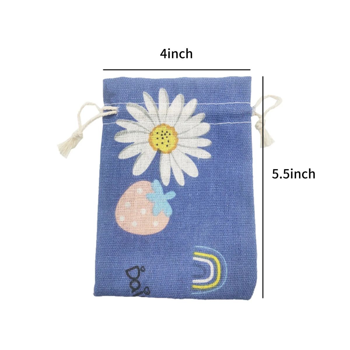 Breathable Polyester Pouch with Logo 2