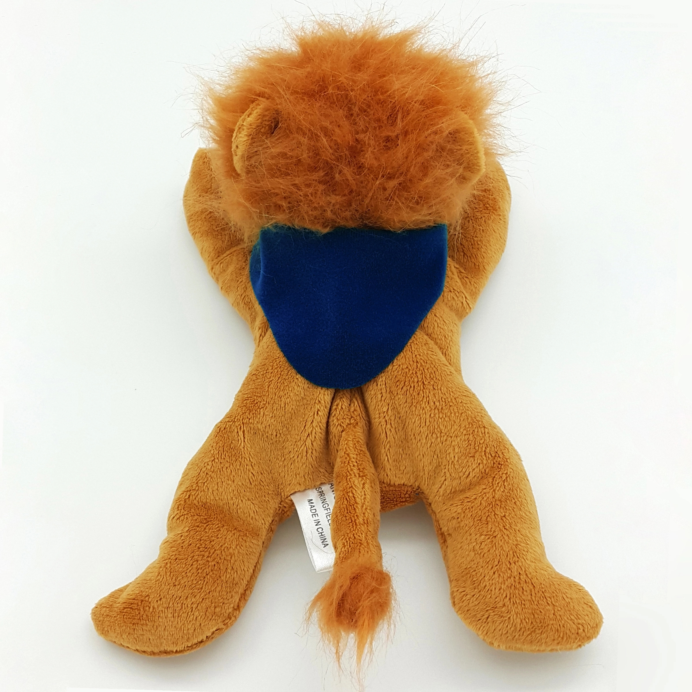 8" Laying Down Beanie Lion 12