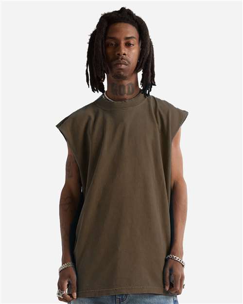 Unisex Garment-Dyed Muscle Tee - SHGMT 24