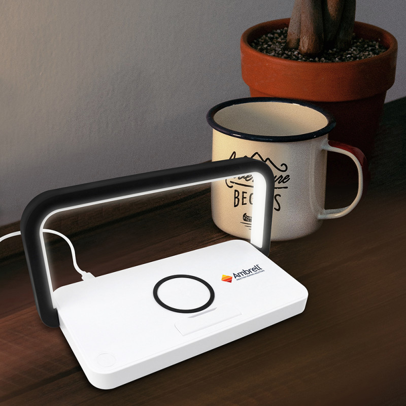 Chi-Charge Phone Stand with Warm Light Lamp 21