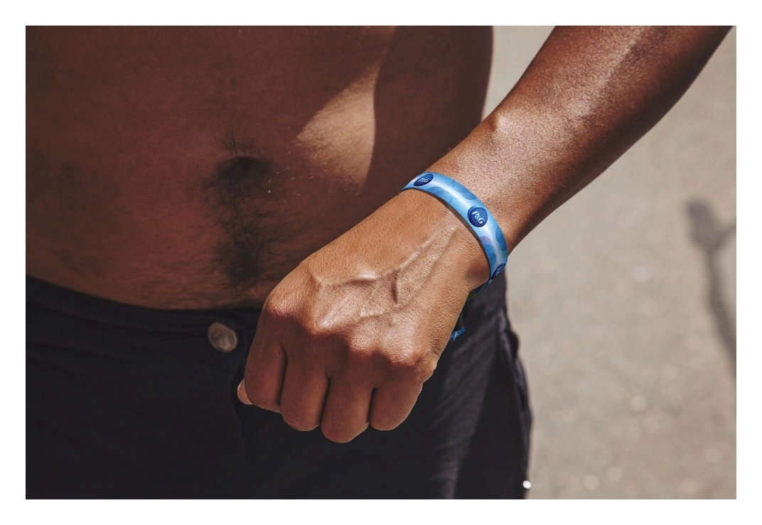 1/2" Wide One Time Use Wrist Band 1
