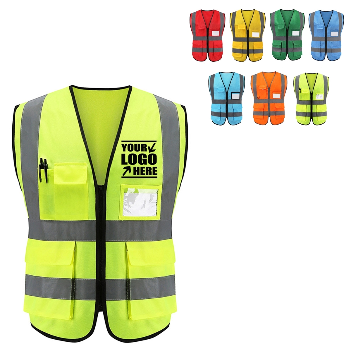 Hi Vis Safety Vest Top High Visibility 3