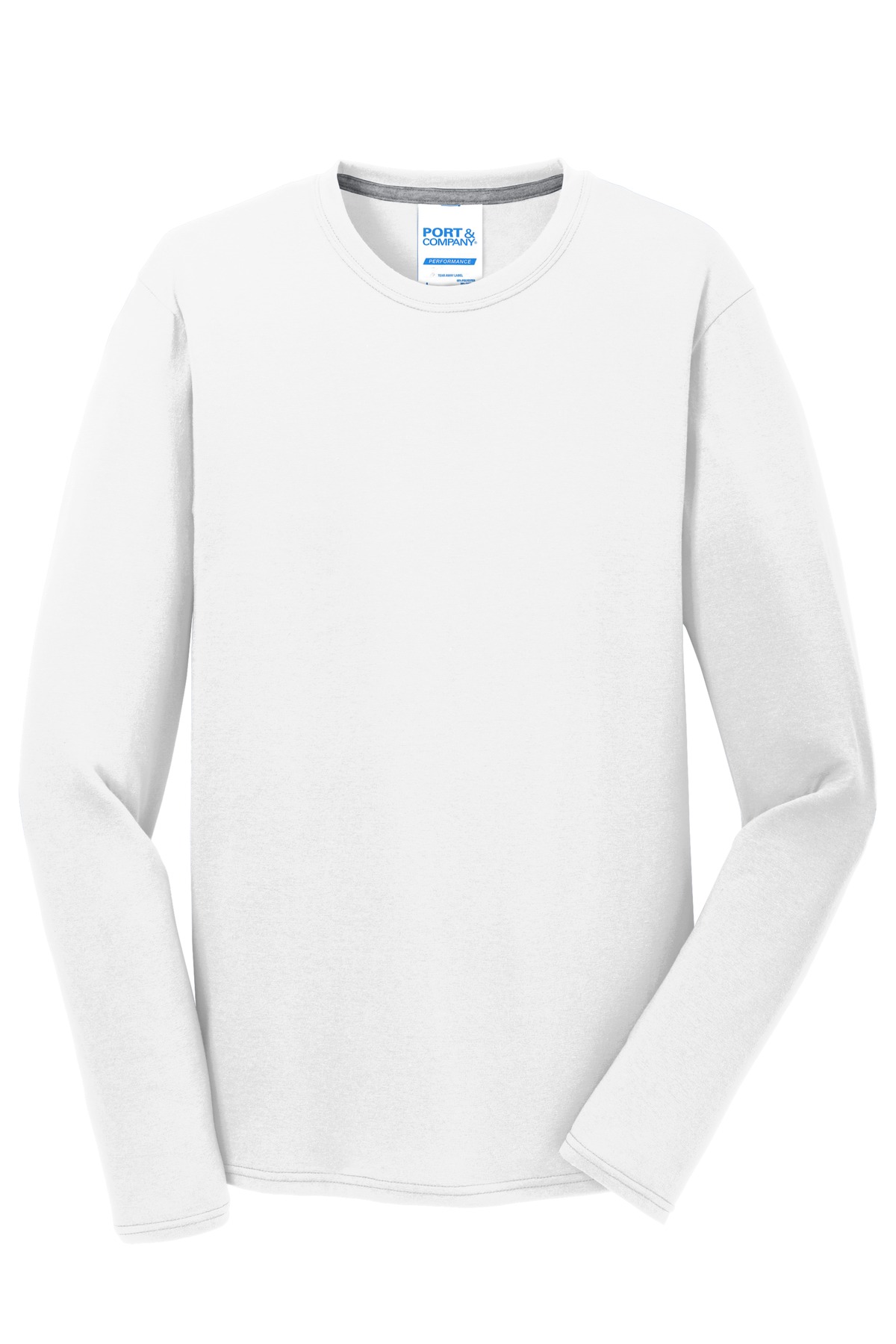Port & Company® Long Sleeve Performance Blend Tee 14