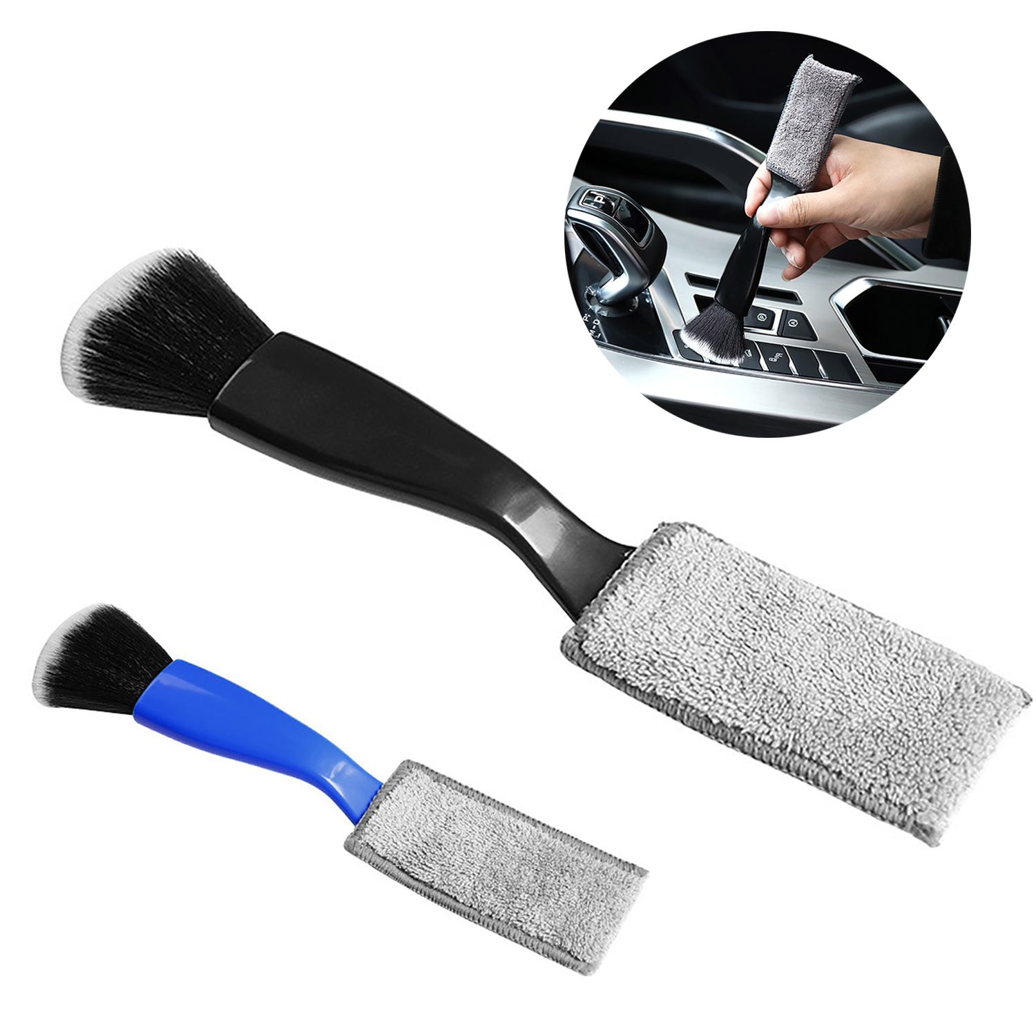 Double Ended Car Interior Cleaning Brush 7