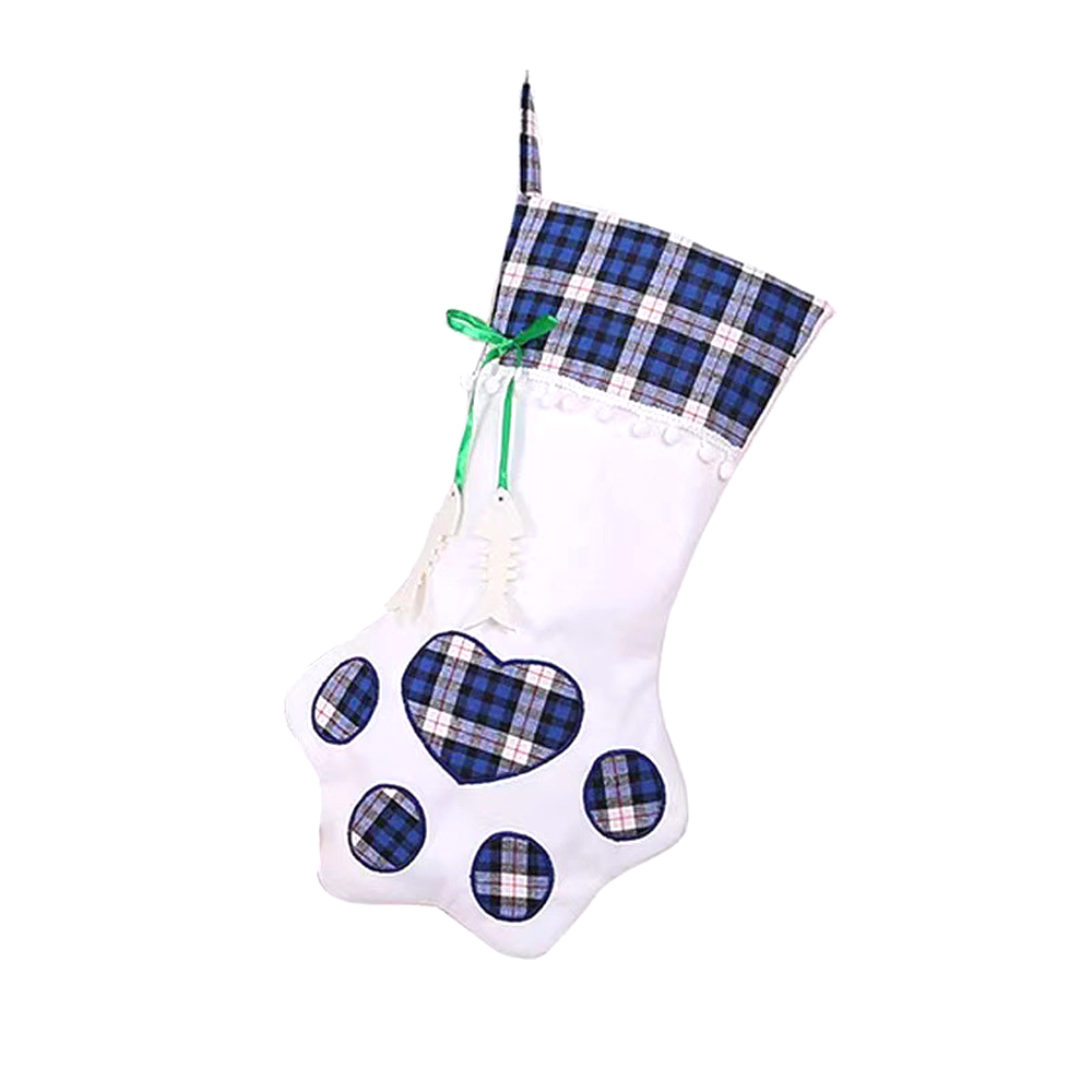 Christmas Sock Dog's Paw Gift Bag 2