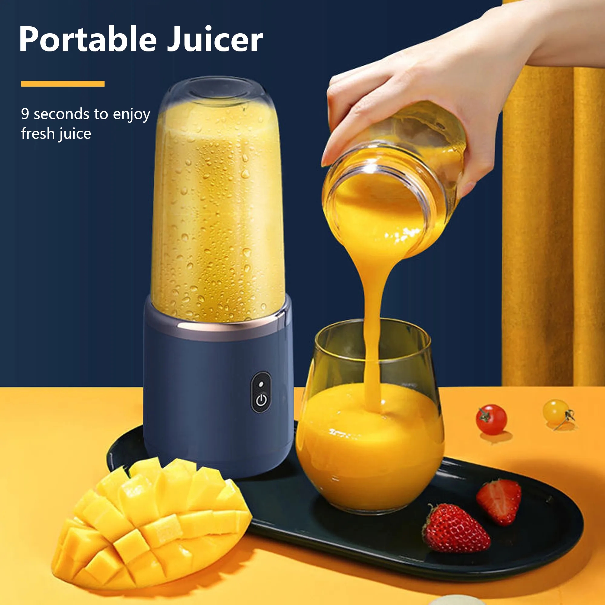 Compact Portable Rechargeable Juicer 5