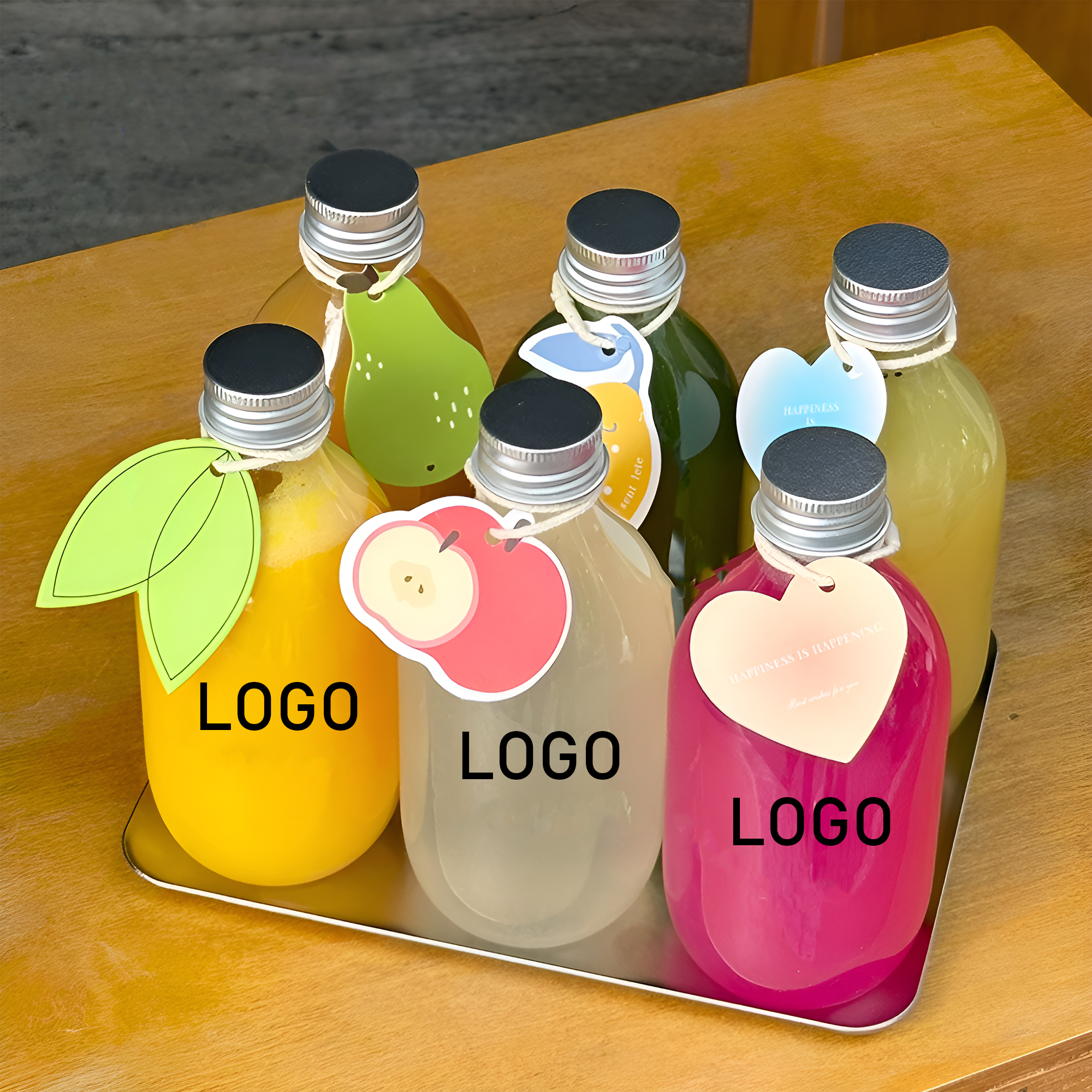Juice Glass Bottle 2