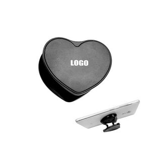 Heart Shaped Pop Up Phone Holder Stand With Durable Adhesive 4