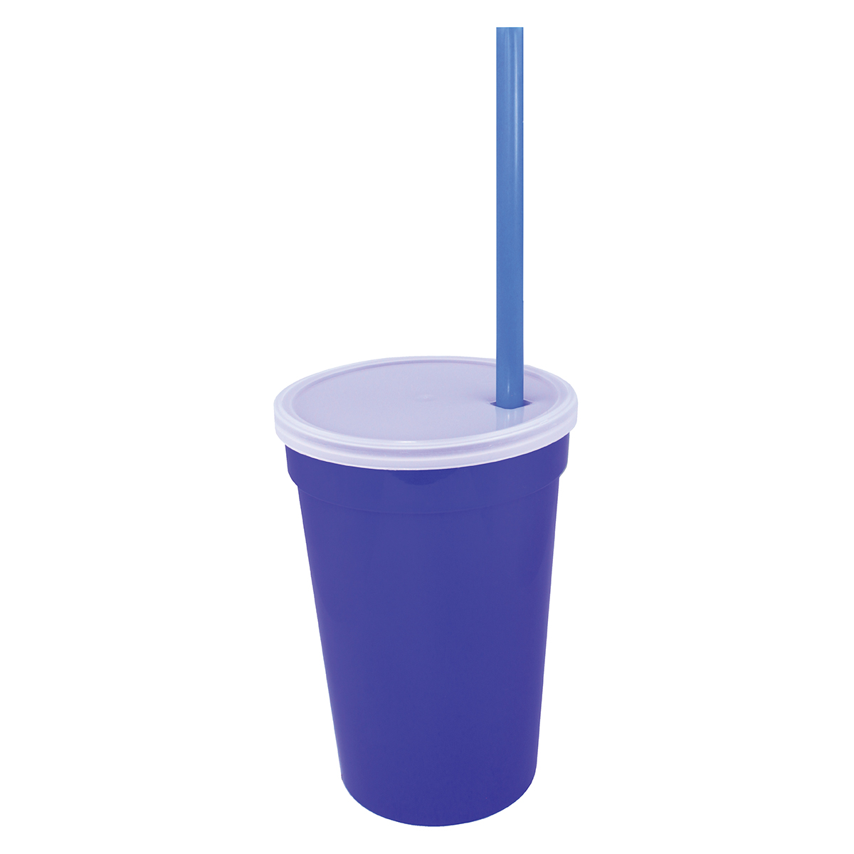 17 oz. Smooth Cup/Straw/Lid Set 7