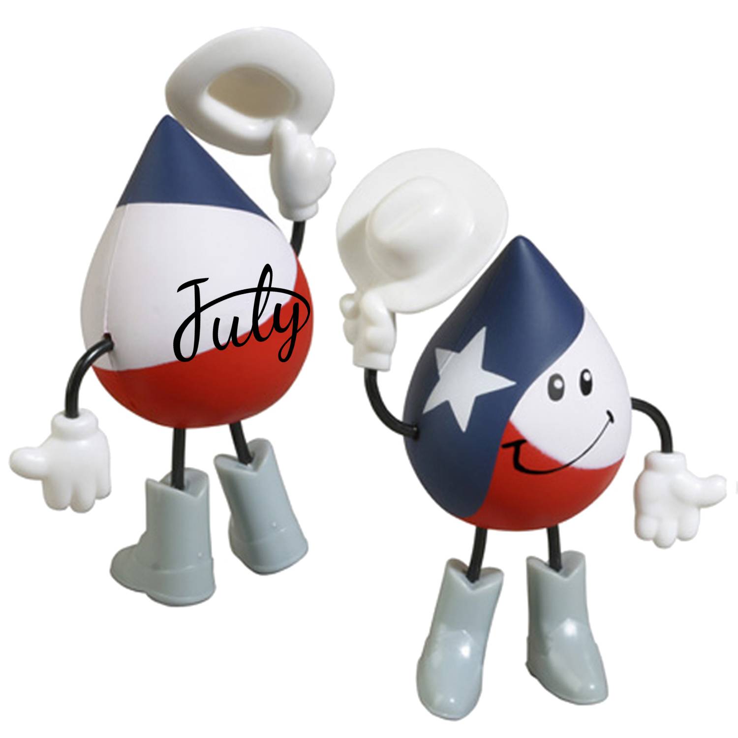 PU Texas-Themed Stress Reliever Figure 2