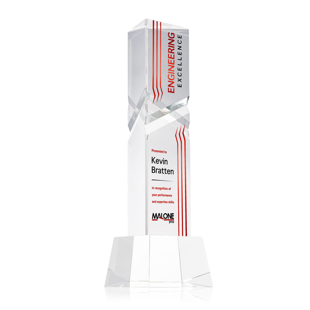 Oakham VividPrint™ Award on Robson Base - Clear 6