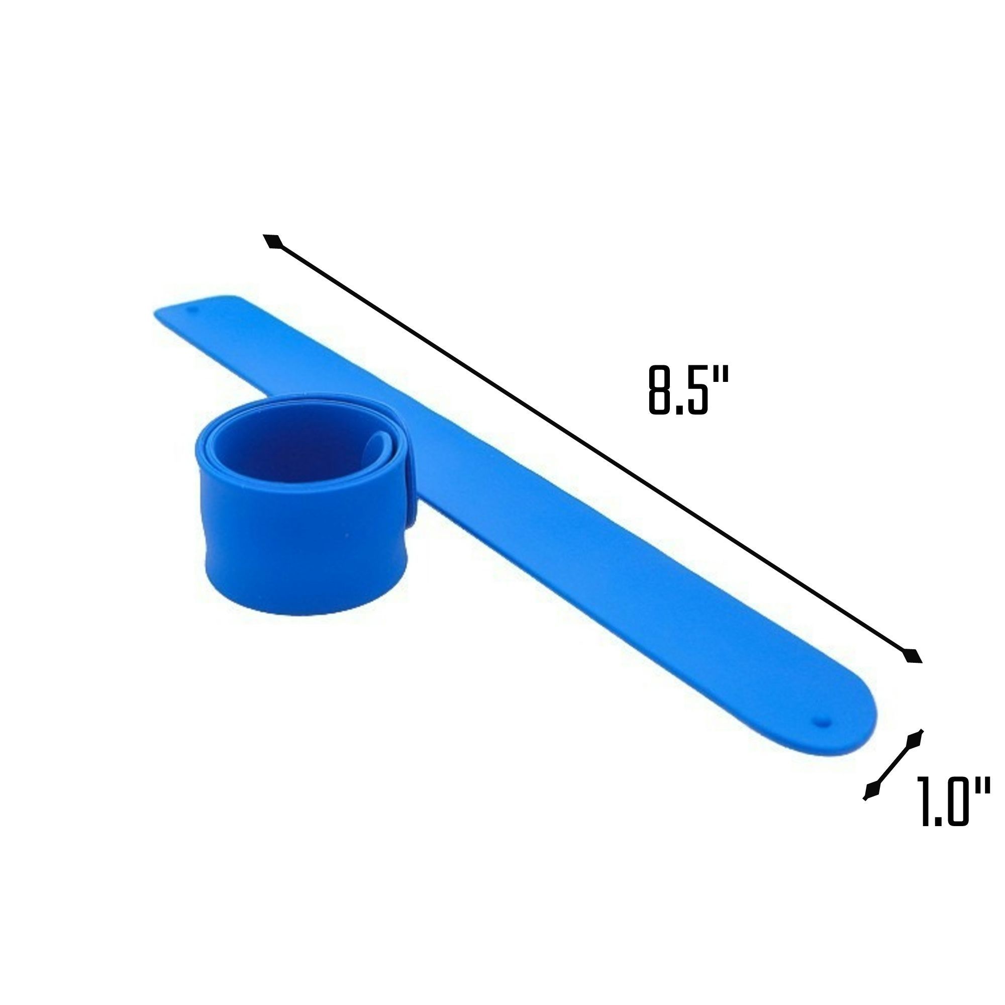 Multicolor Slap Wrist Silicone Wristband 2