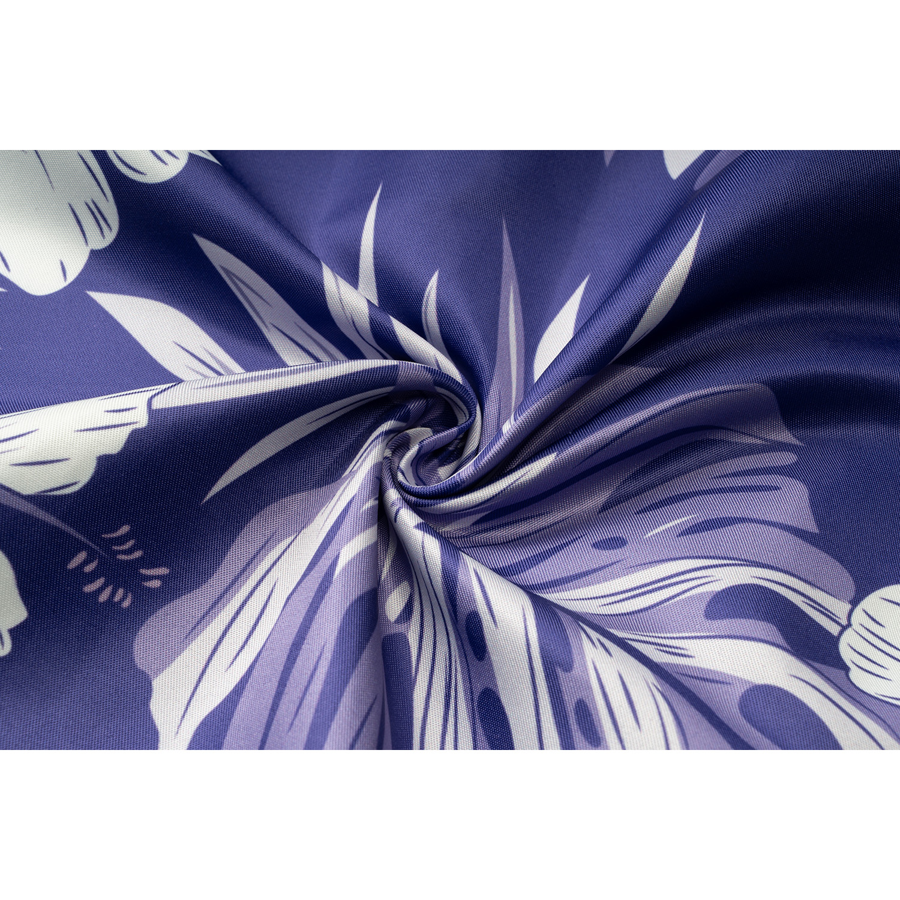 Sublimation Pongee Full-Button Shirt - Men, Women, Kids 4