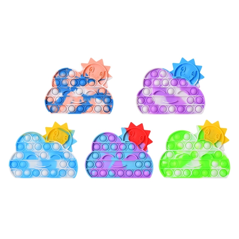 Rainbow clouds Fidget Toys 3