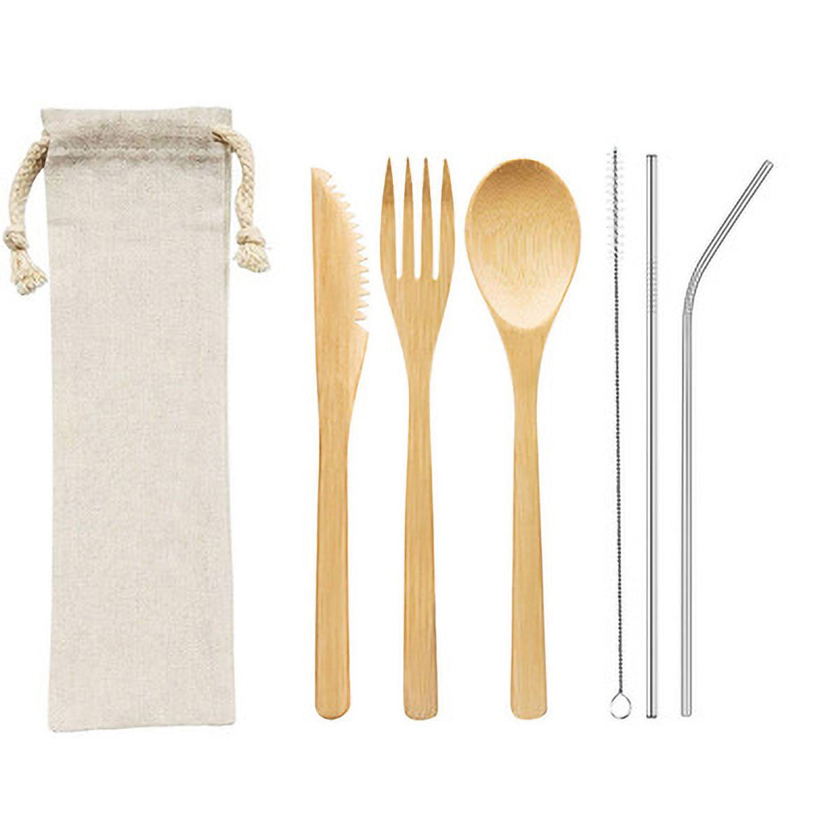 Bamboo Utensils for Travel 2