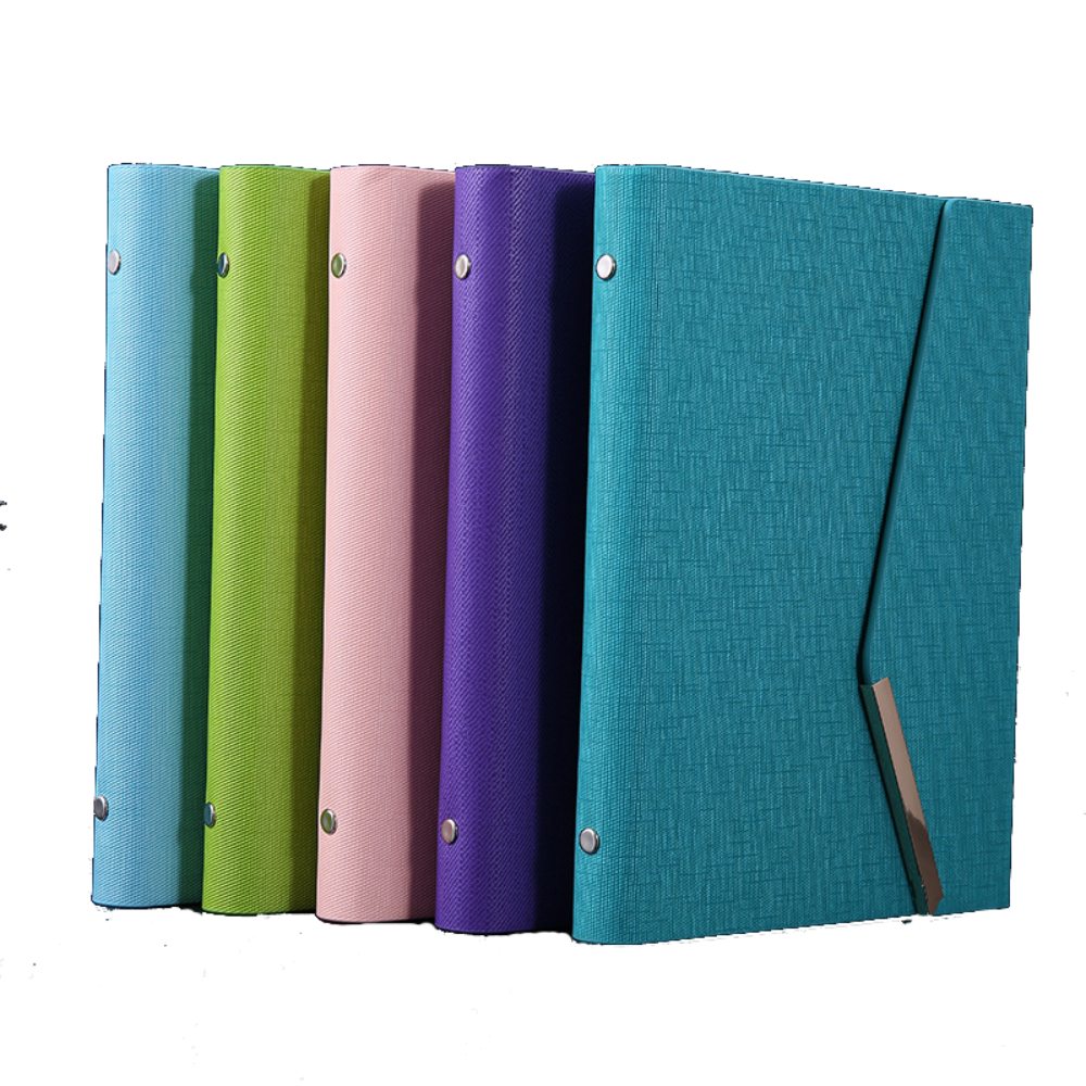 Fashion Three-Fold Loose-Leaf Notepad 2