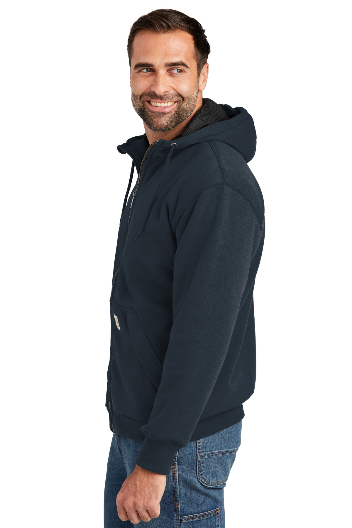 Carhartt Midweight Thermal-Lined Full-Zip Sweatshirt CT104078, custom hoodie or sweatshirt with logo imprint 1