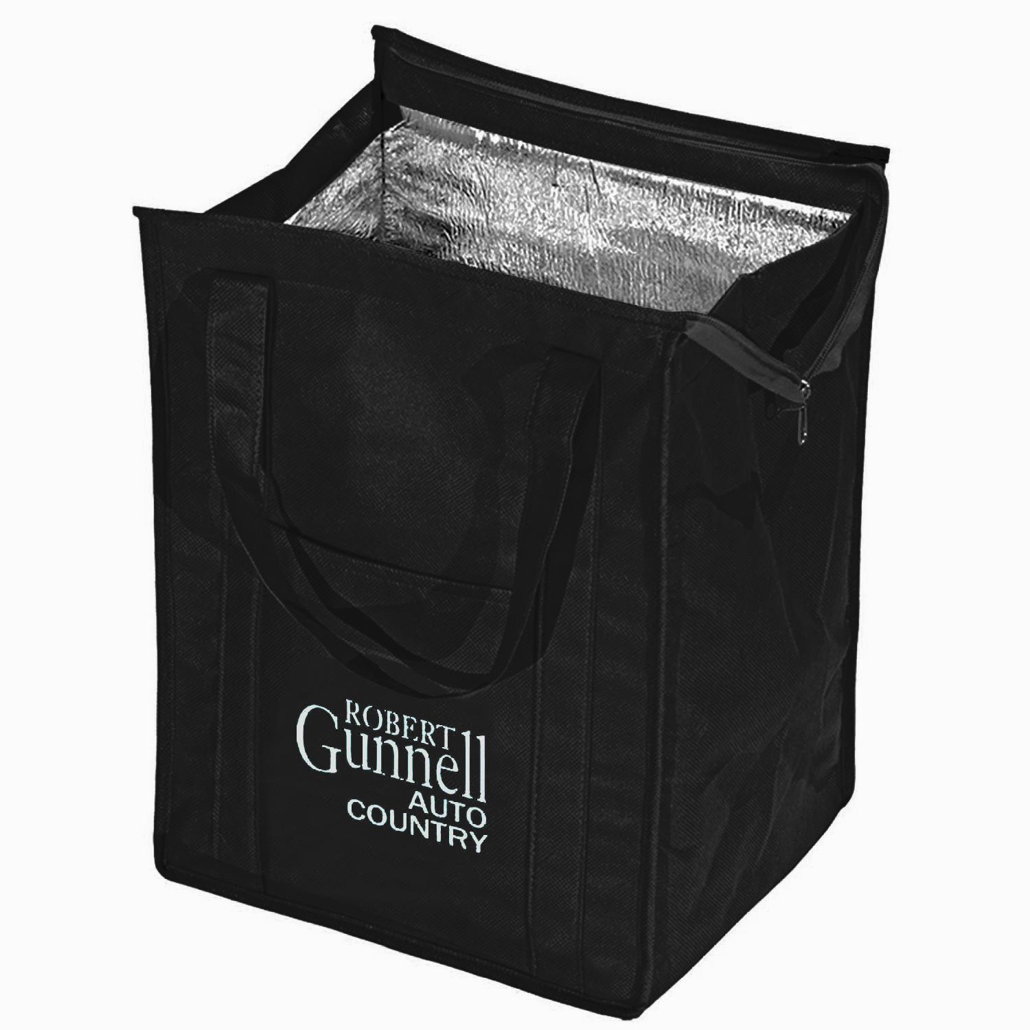 Insulated Polytex Tote W/Zipper 6
