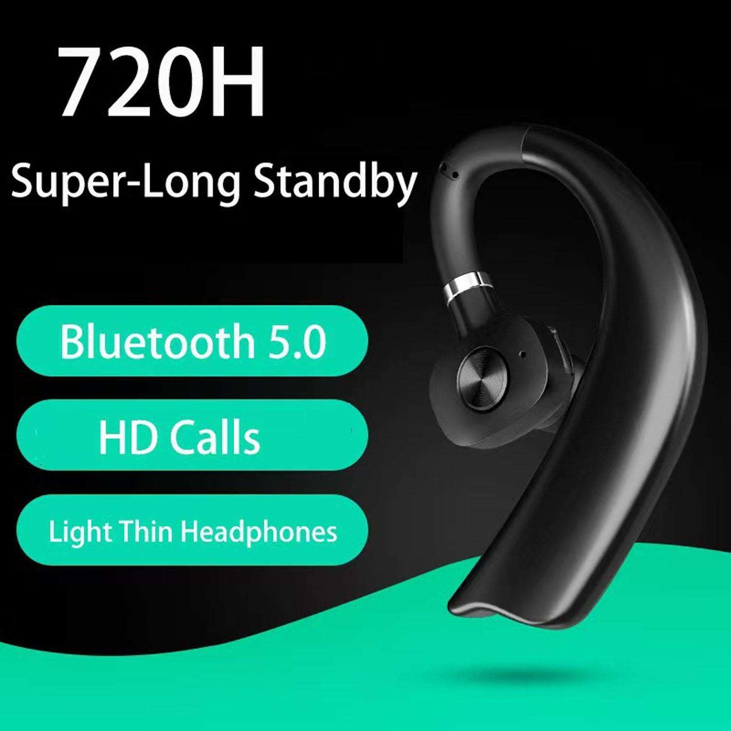 Ear-hook Wireless Earbuds Stereo Headphones 5