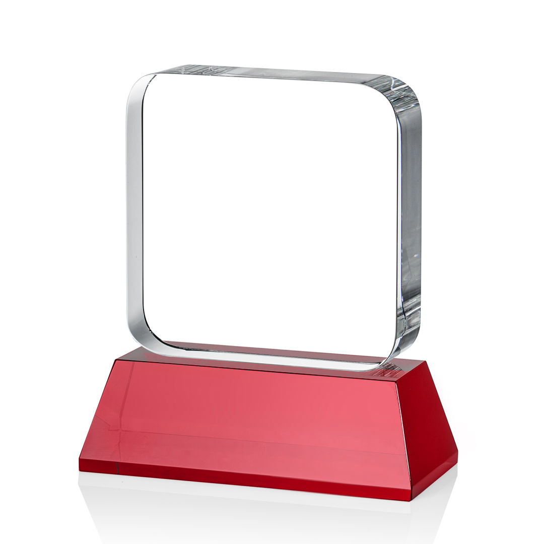 Flamborough VividPrint™ Award on Base - Red 5