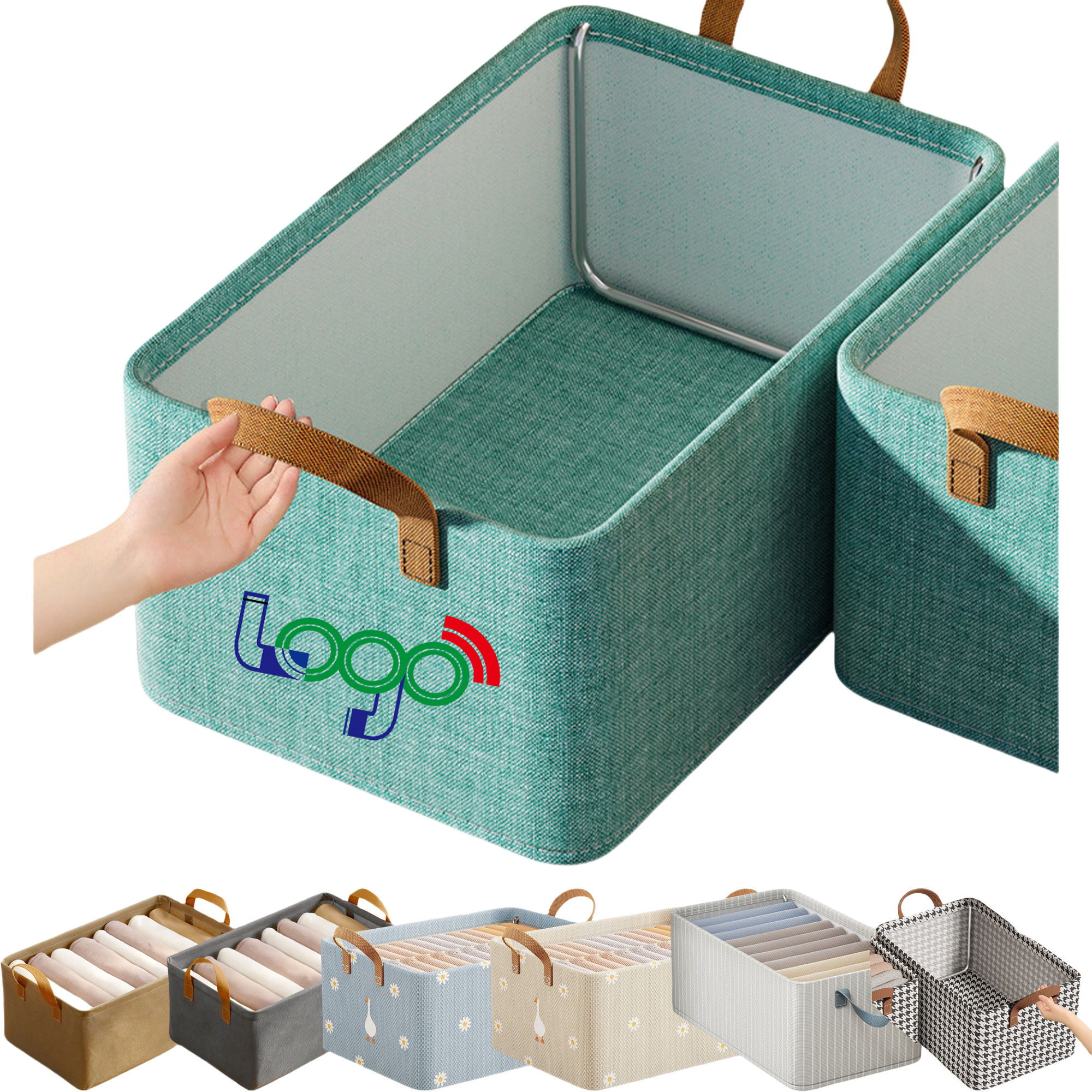 Portable Sturdy Foldable Storage Boxes MOQ10 2