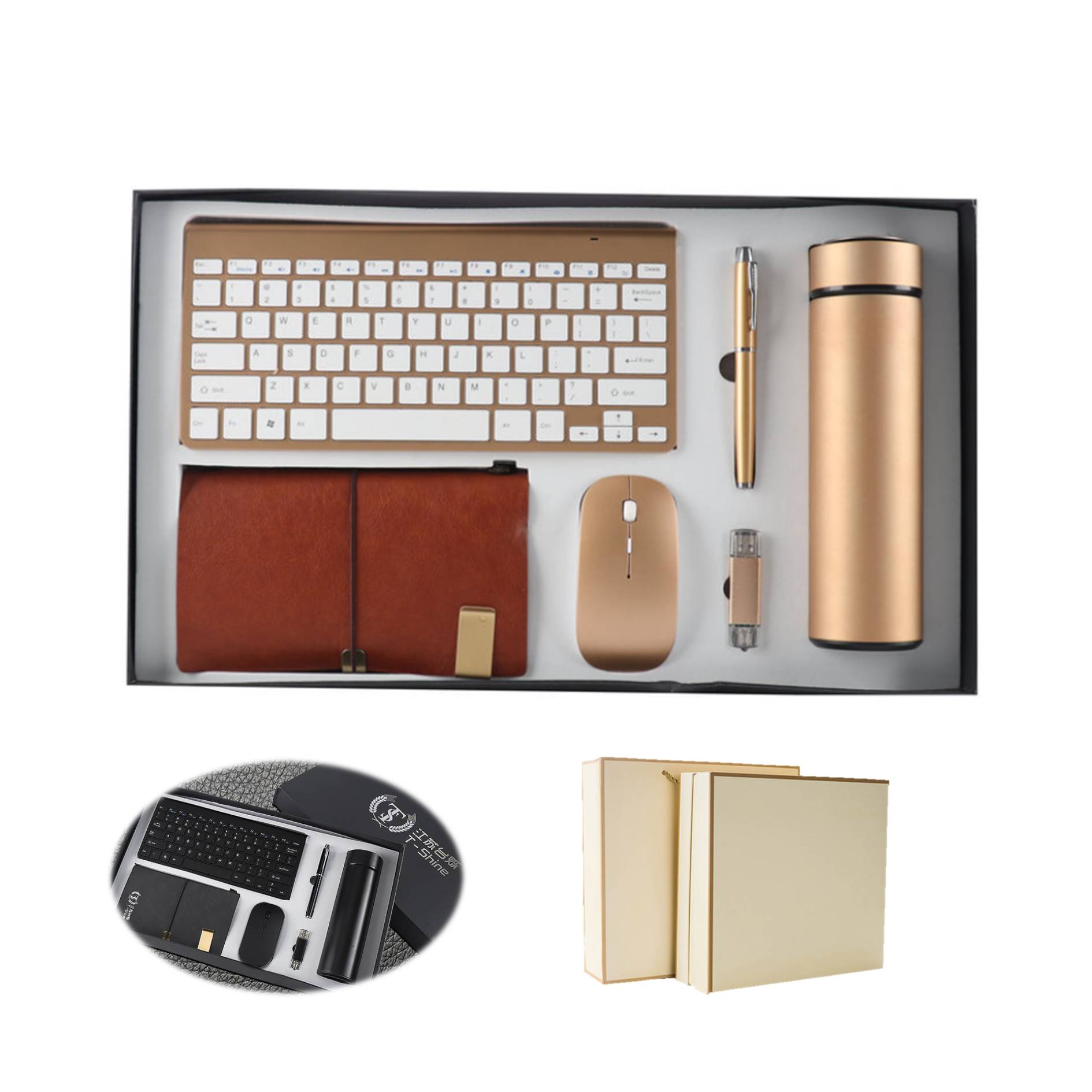 Business Gift Six-Piece Set Computer Keyboard Mouse 2