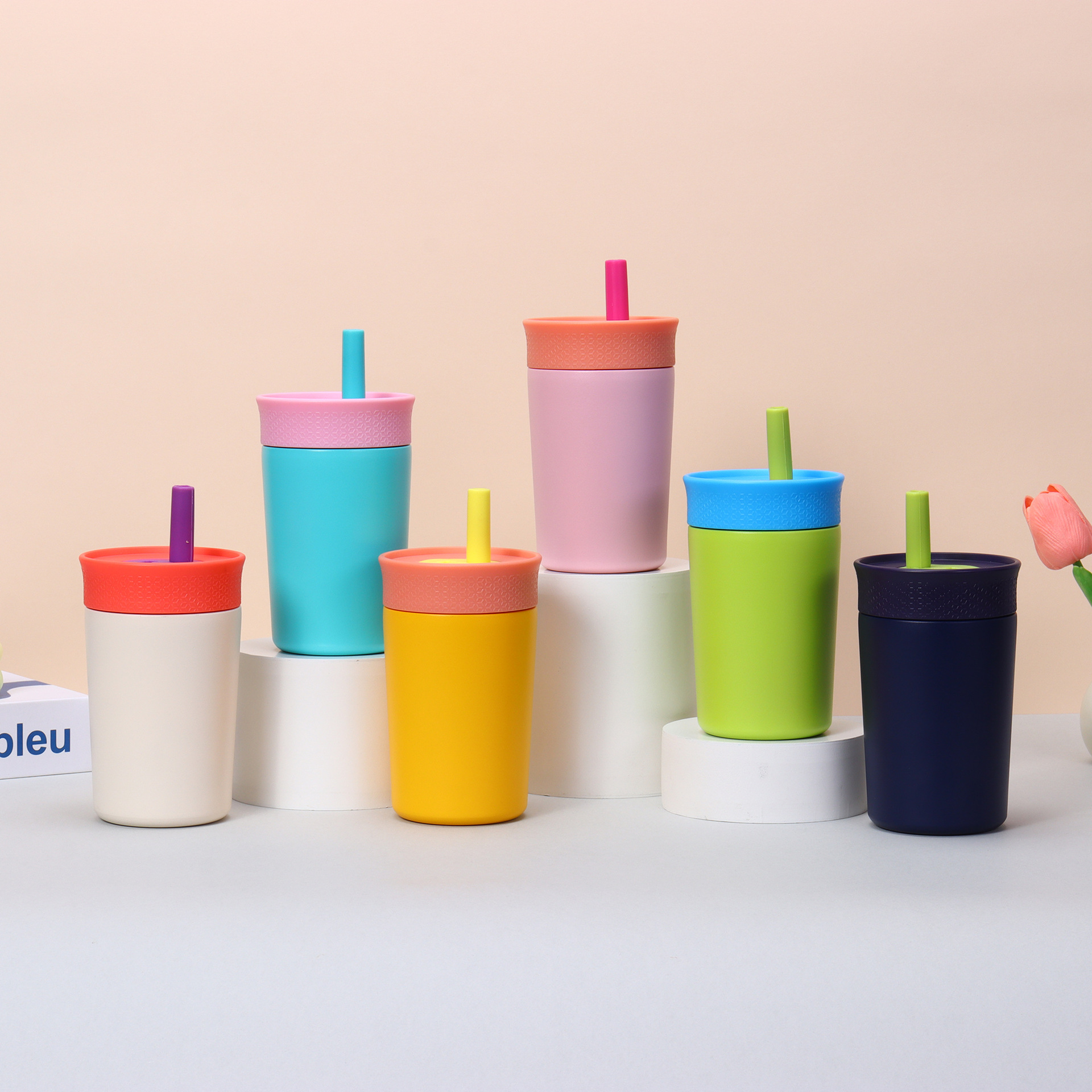 12oz Insulation Tumbler with Straw 6