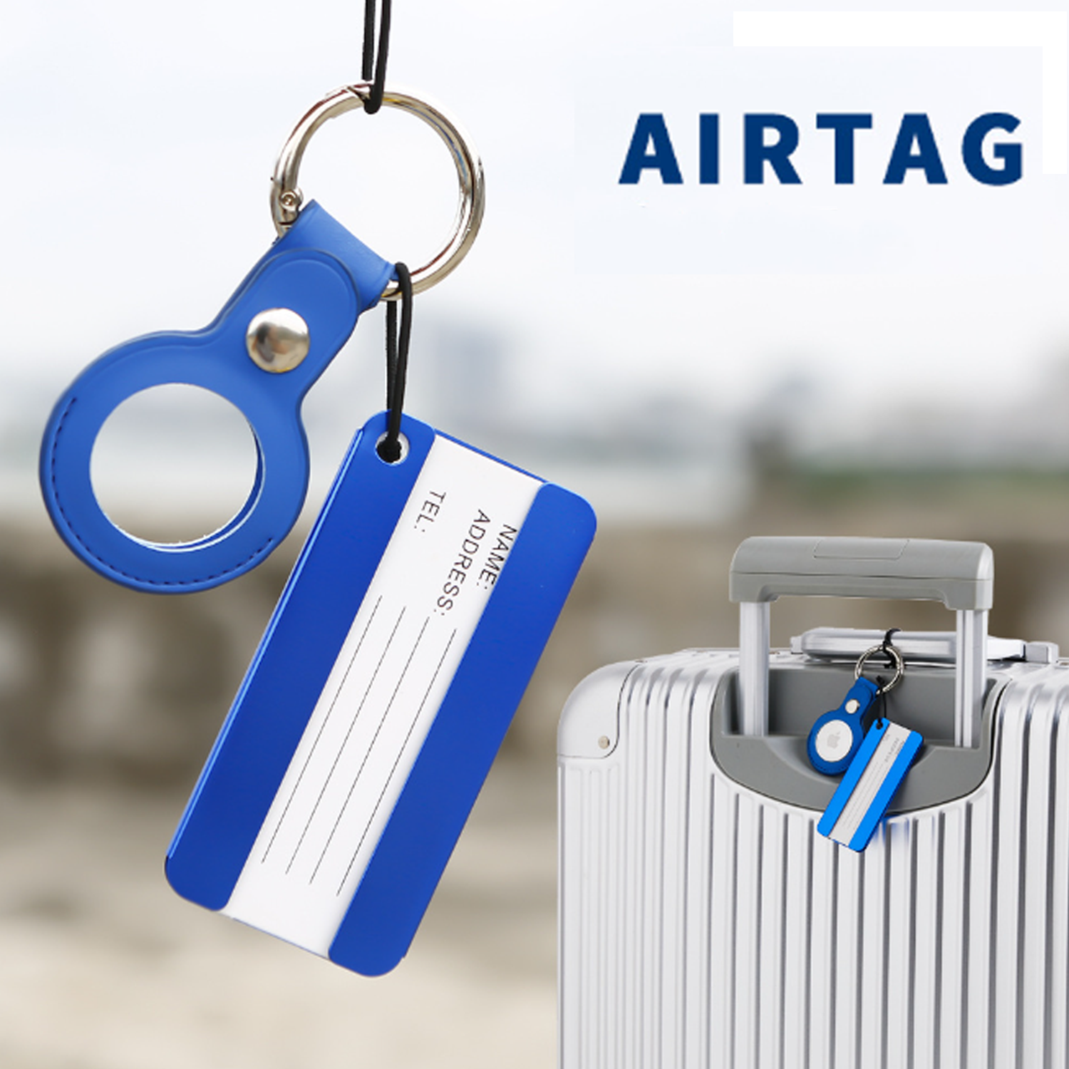 Protective Case Key Ring Lock-On Luggage 2