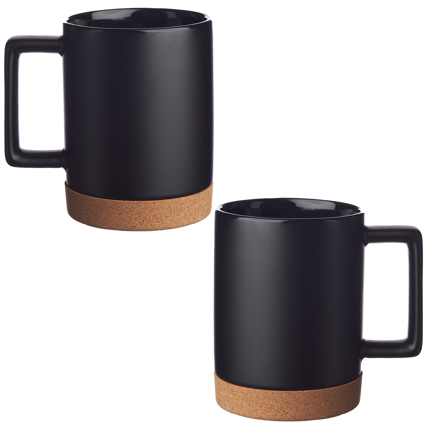 Matte Cork Base Ceramic Mug, 15 oz. 2