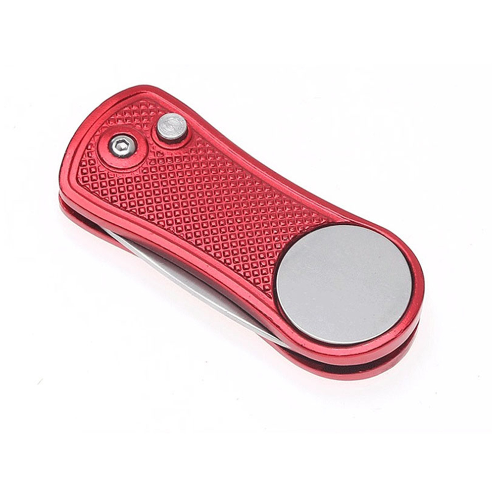 Metal Foldable Golf Divot Tool  3
