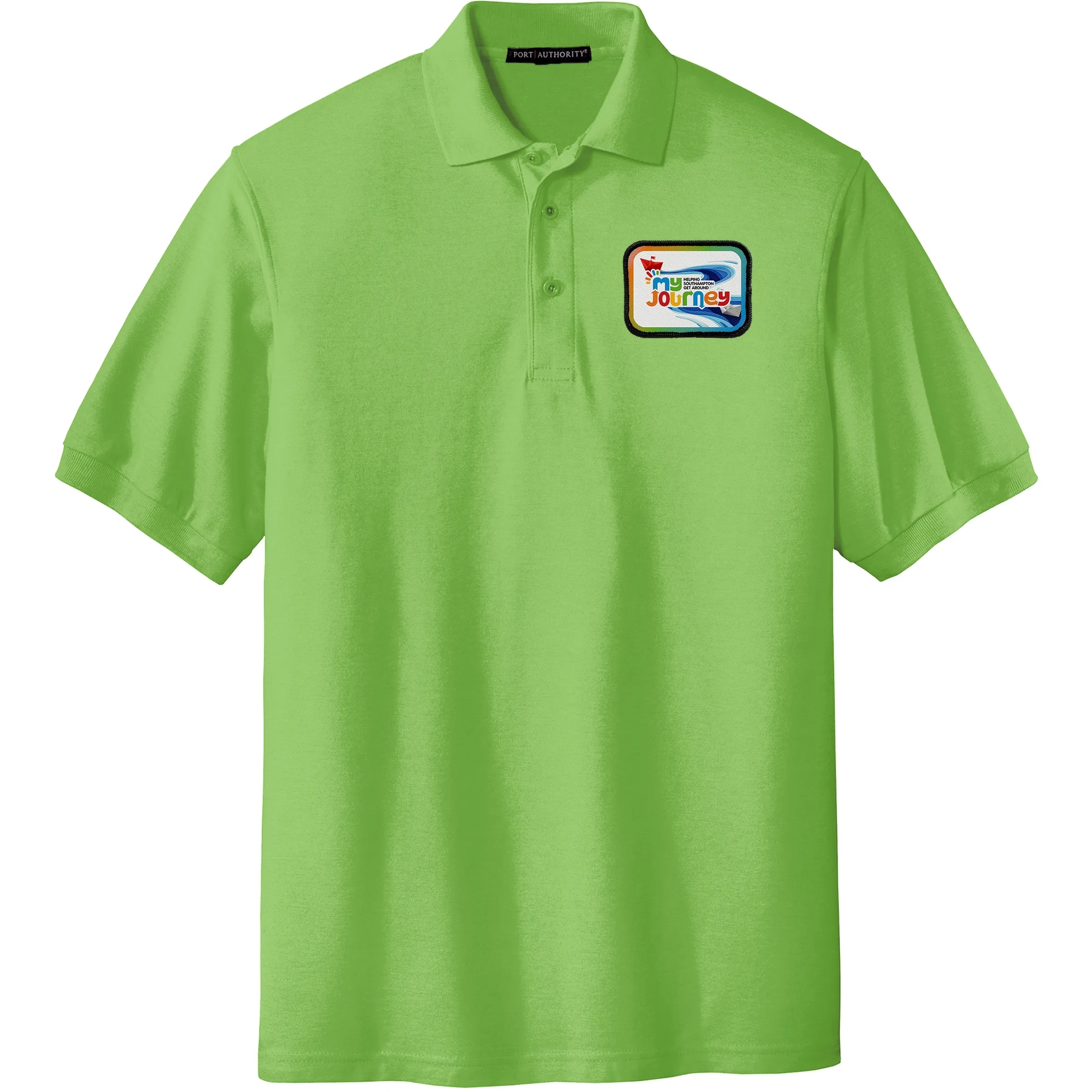 PORT AUTHORITY(R) SILK TOUCH(TM) POLO WITH EMBLEM 48
