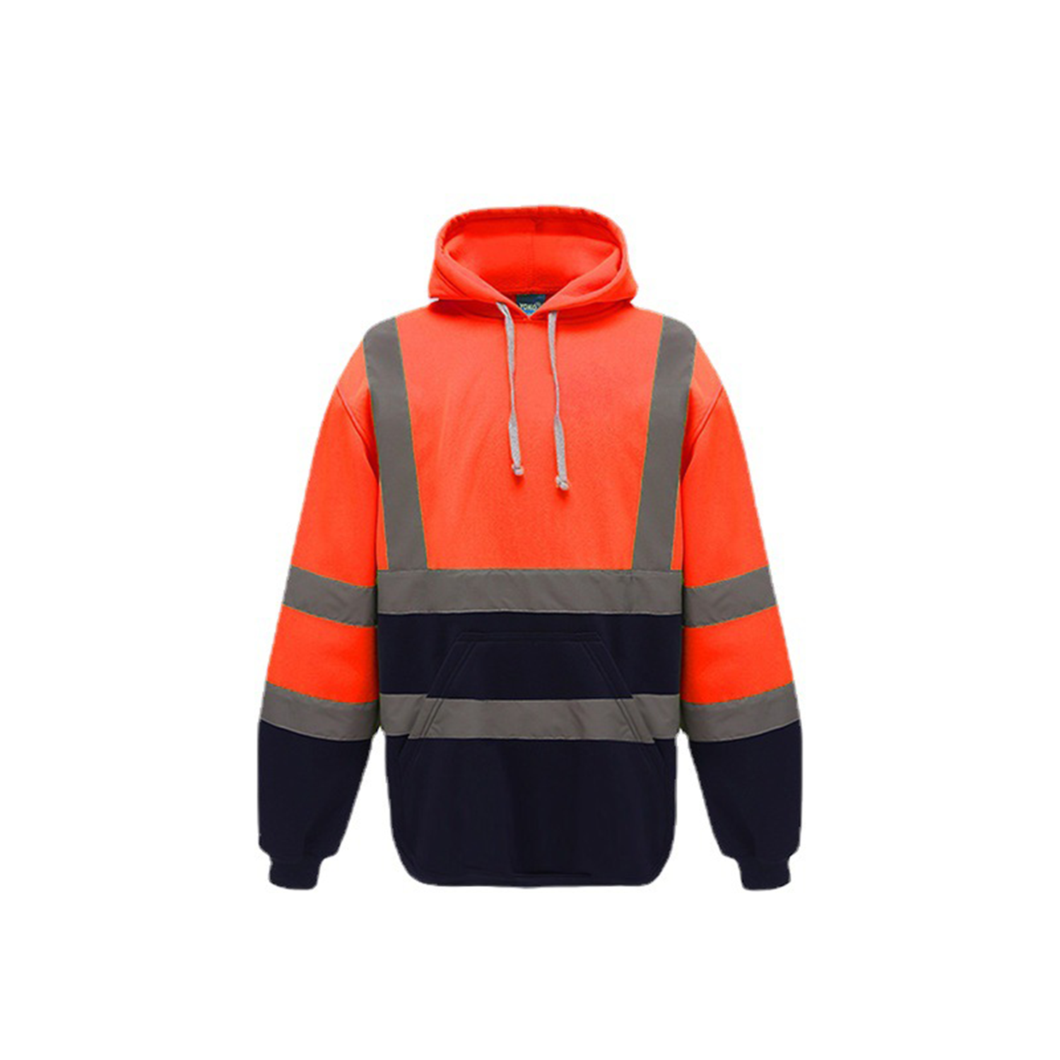Winter Proof Fleece Reflective Hooded Sweatshirt 2