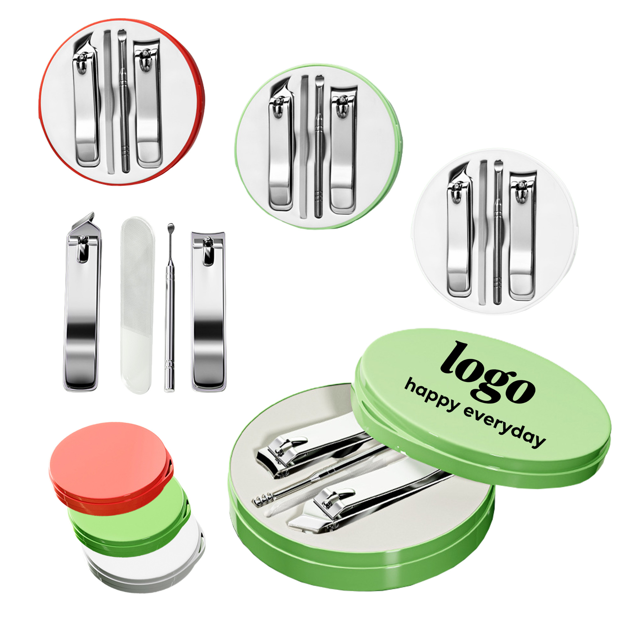 Stainless Steel Nail Clipper Set 2