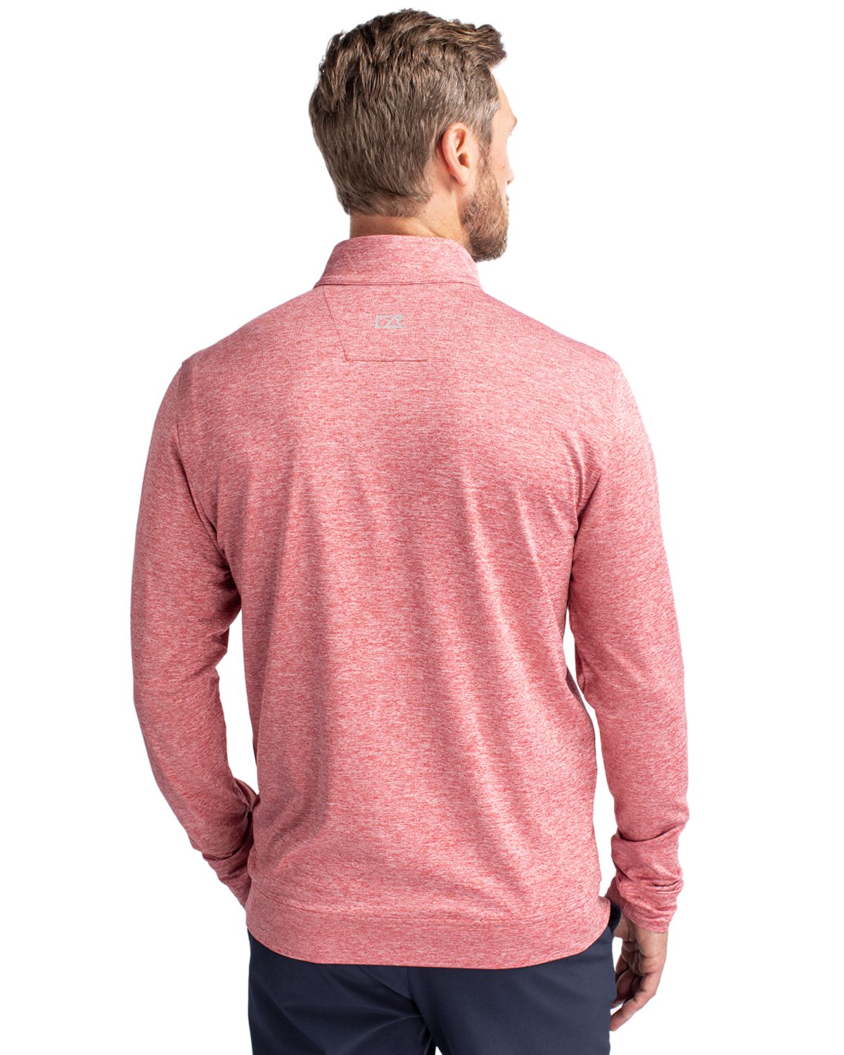 Cutter & Buck Stealth Heathered Mens Quarter Zip 46