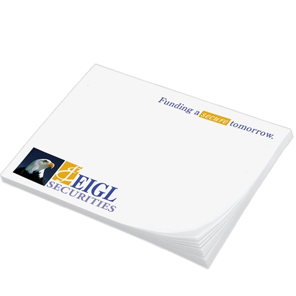 Full Color 3" x 4" Sticky Note, 25 sheets 4