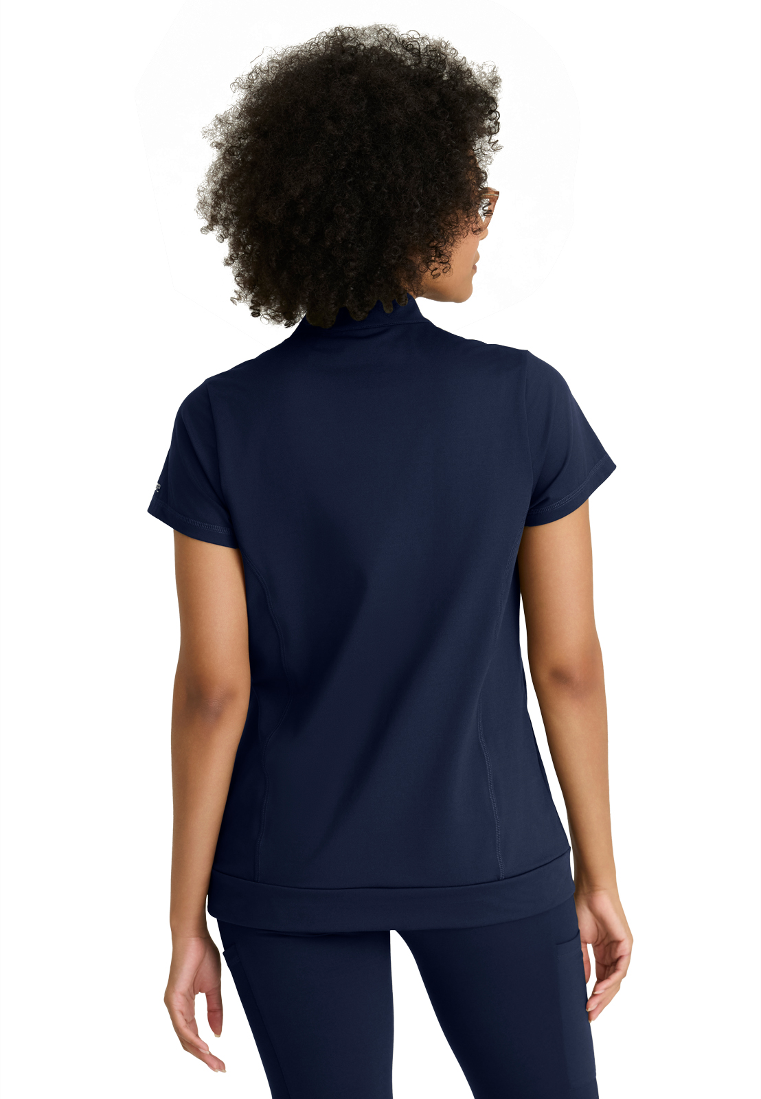 Barco One Performance Knit - Women's Three-Pocket Mock Neck Vigor Scrub Top 15