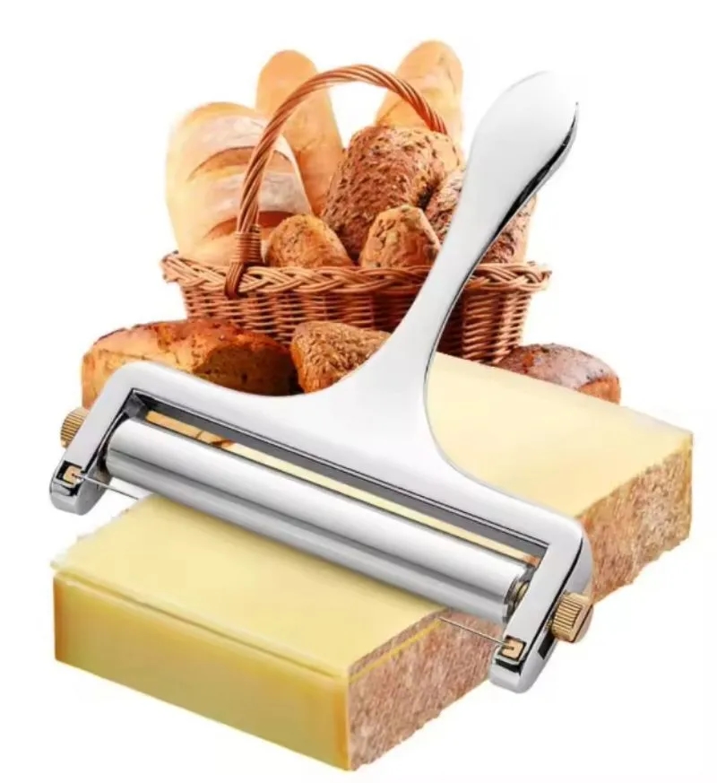 Stainless Steel Adjustable Hand Held Cheese Slicer 4