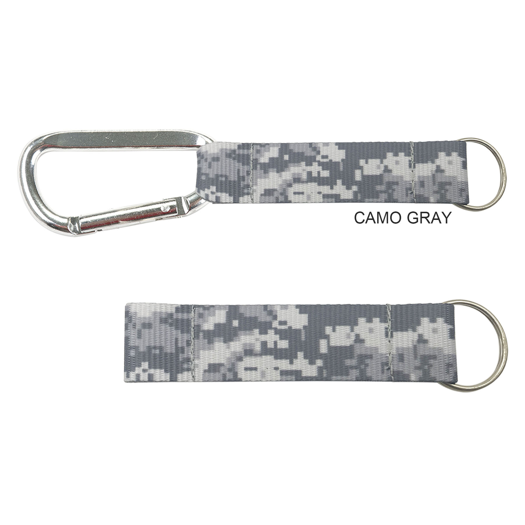 3-1/8" Carabiner W/Printed Strap (keychain, key chains) 11