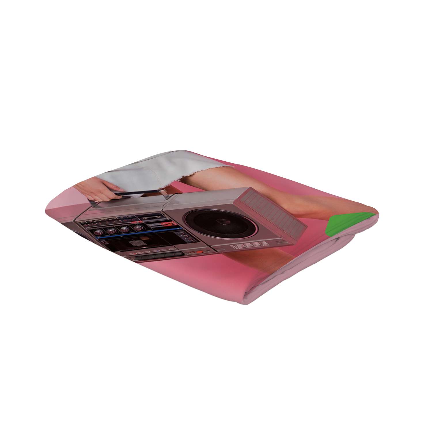 3' Straight Splash Floor Display Wrap Graphic Panel (Polyester Knit)