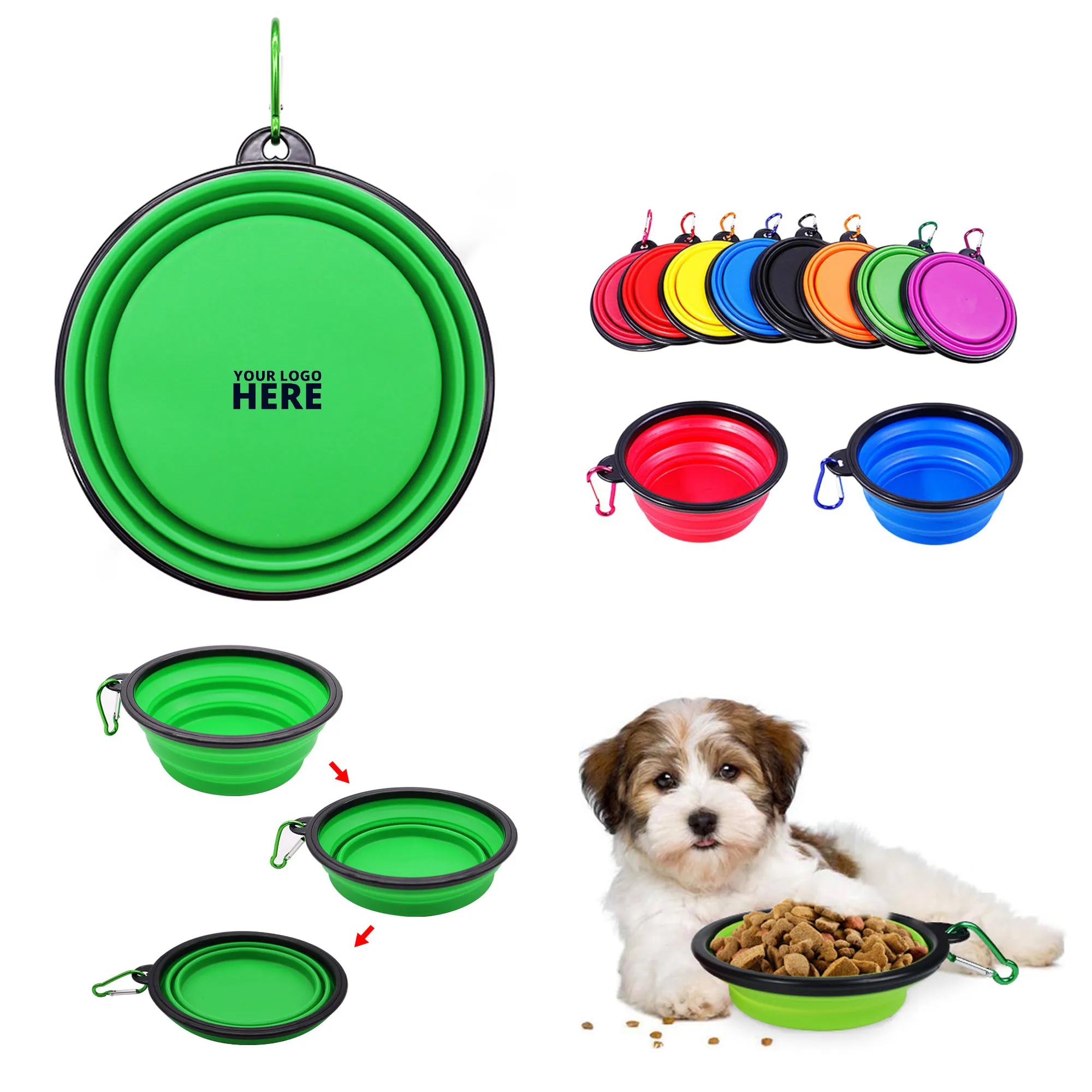 Portable Silicone Pet Feeder