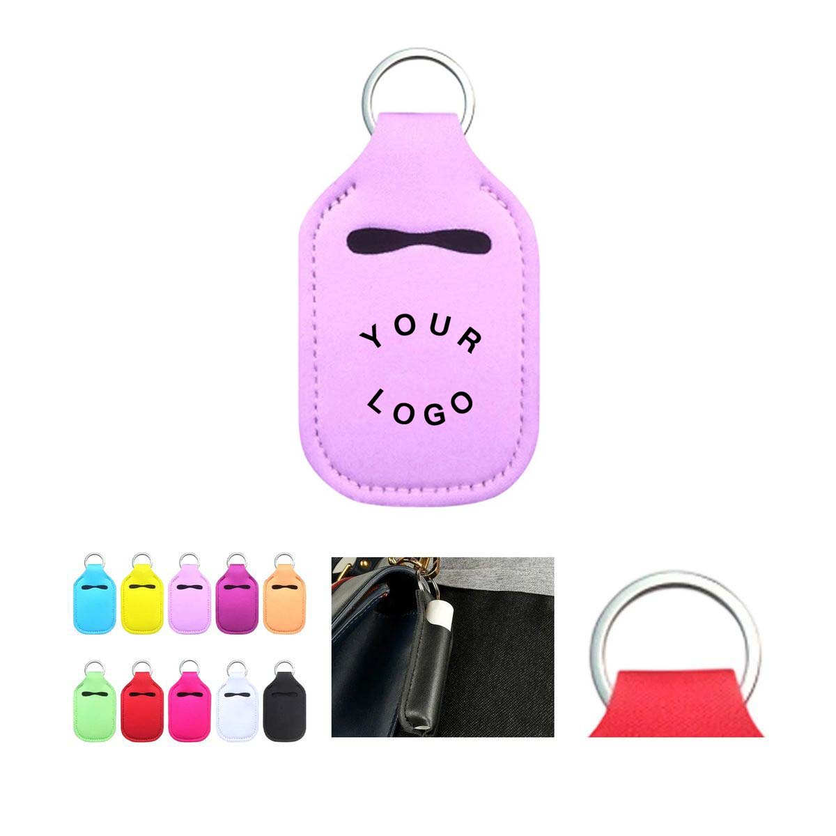 Durable Rubber Holder for Travel Bottles 6