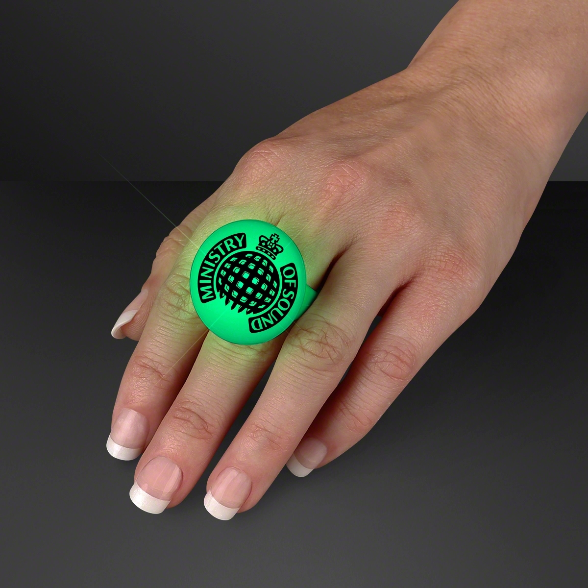 LED light-up ring 16