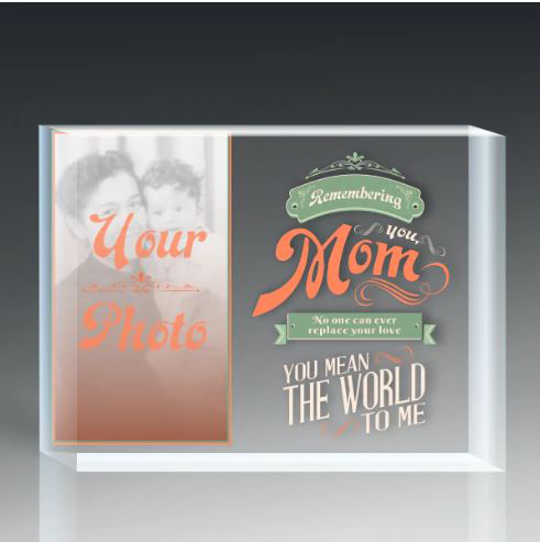 ACRYLIC BLOCK, STRAIGHT CUT, NO BEVEL 3