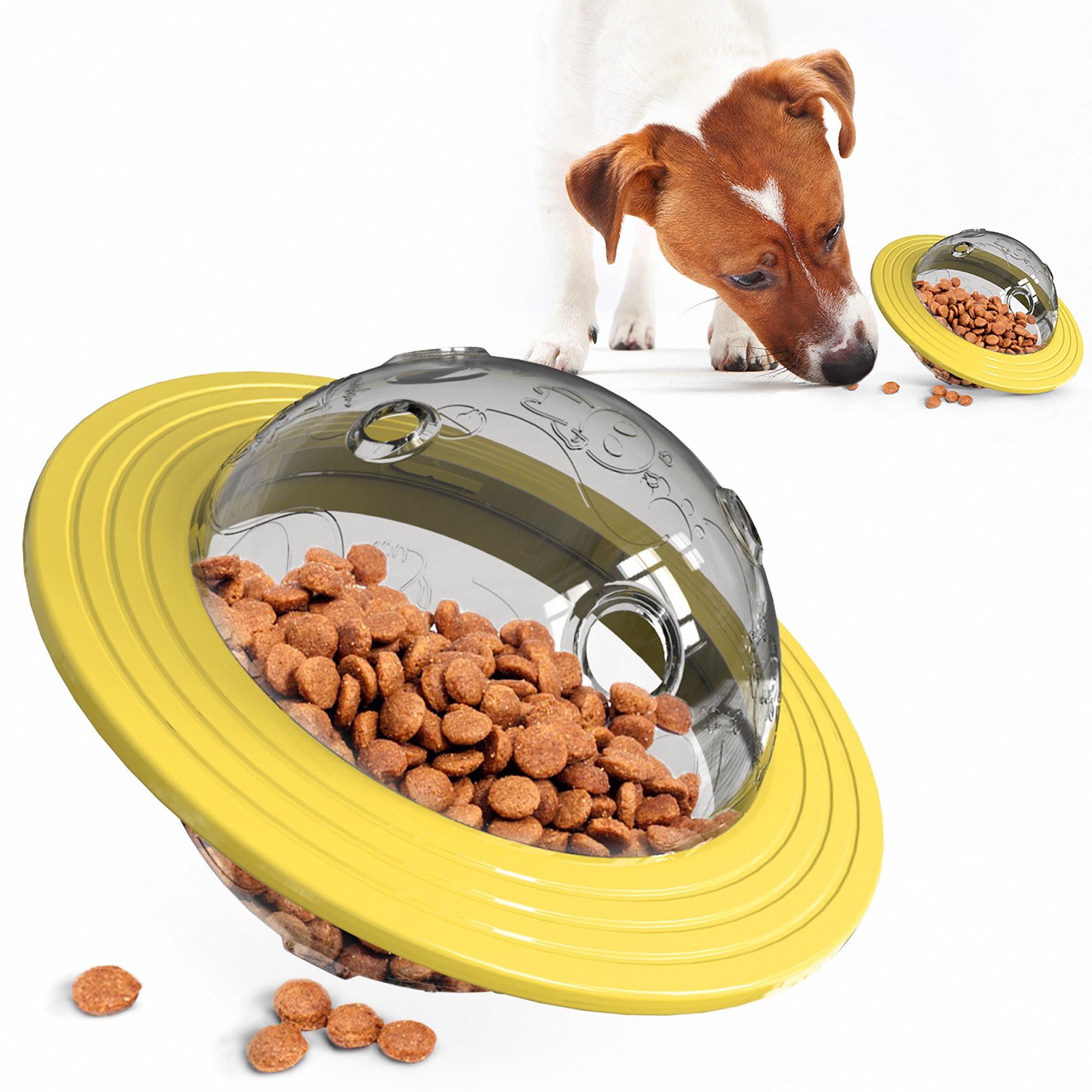 Dog Food Dispenser Interactive Feeder Ball for Puppies 3